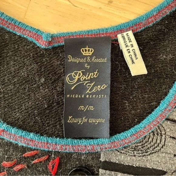 Point Zero Tunic Sweater/Medium - Picture 7 of 9